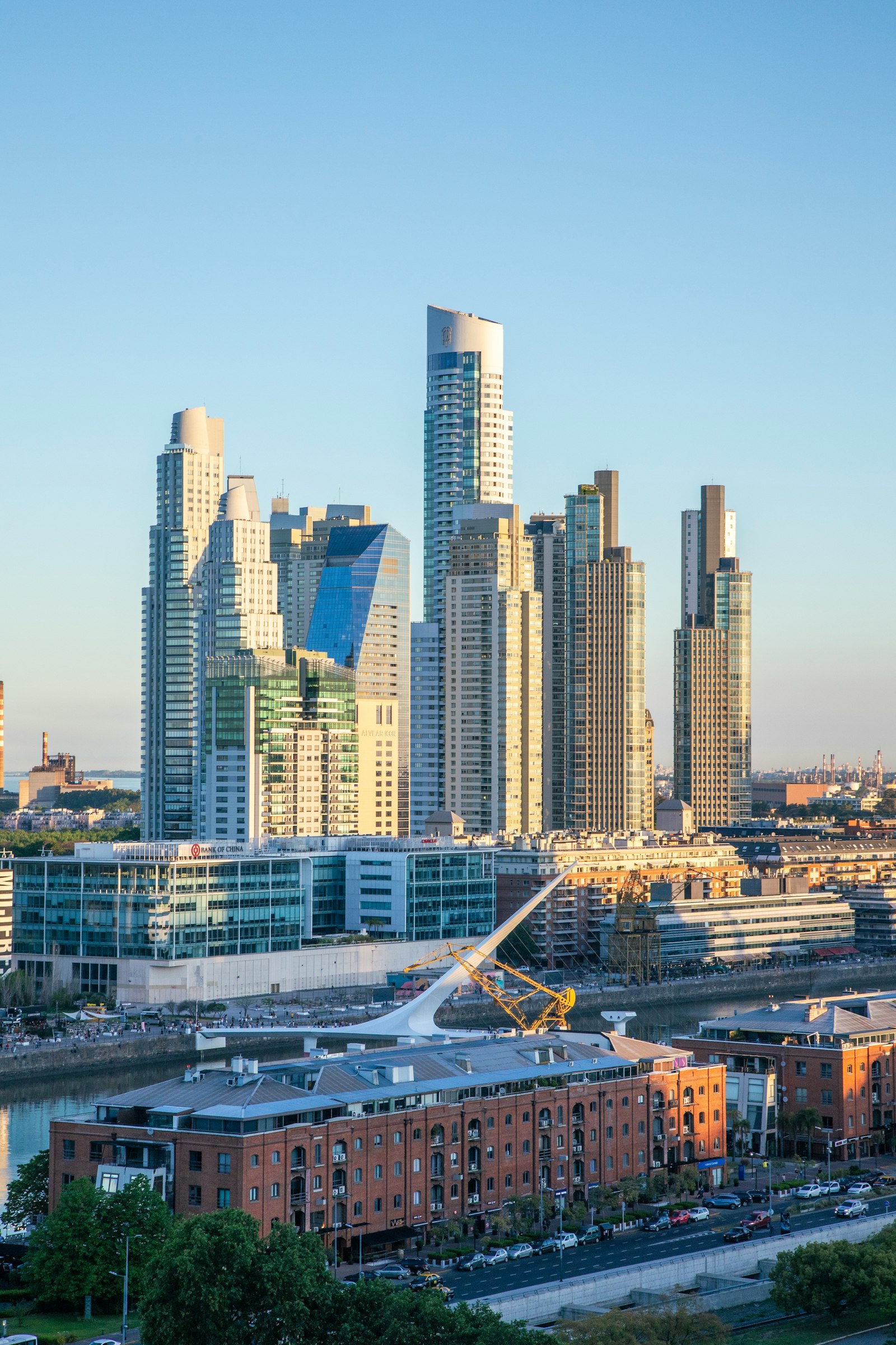Residential towers in Puerto Madero, City of Buenos Aires